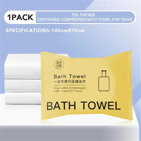 70x140cm Large Disposable Bath Towel Compressed Towel Travel Quick