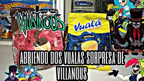 Abriendo Los Nuevos Vualas Sorpresa De Villanos Sabor Chocolate Y