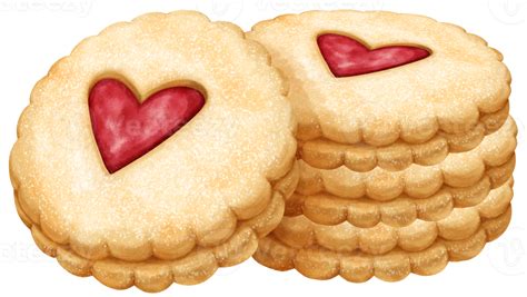 Ilustración De Galletas Acuarela 9661604 Png