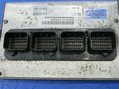 03 Dodge Ram Truck 1500 57l Ecu Ecm Pcm Engine Computer 769 56028769af