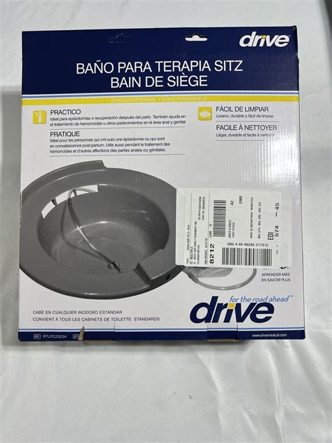 Drive Sitz Bath Fits Any Standard Toilet Ebay