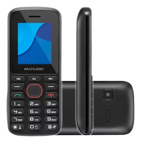 Celular Para Idosos Up Play Teclas Grandes Botão Sos Preto Frete grátis