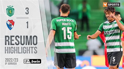 Highlights Resumo Sporting 3 1 Gil Vicente Liga 22 23 8 YouTube