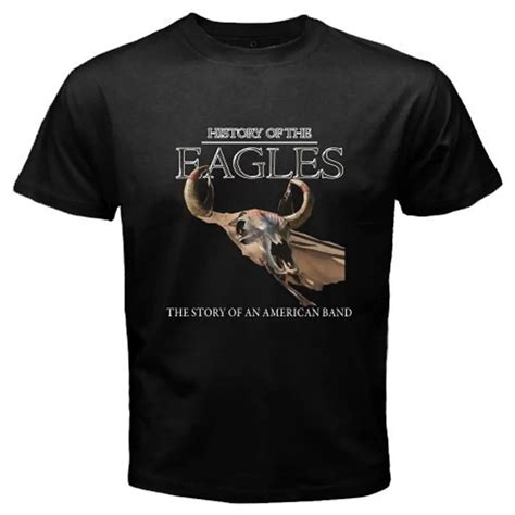 2017 Fashion Men'S History Of The Eagles Tour Rock Band Legend 3D Print ...