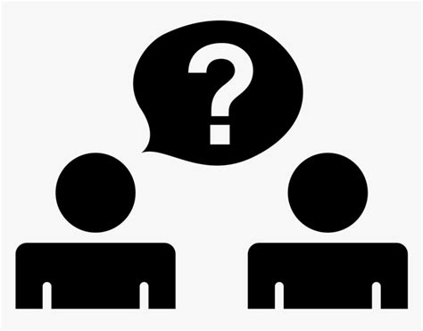 Transparent Asking Question Clipart Asking Questions Icon HD Png