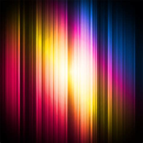 Multicolor light backgrounds vector free download