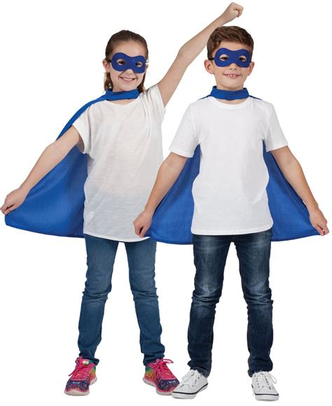 Blaues Superhelden Verkleidungs Set F R Kinder Party De