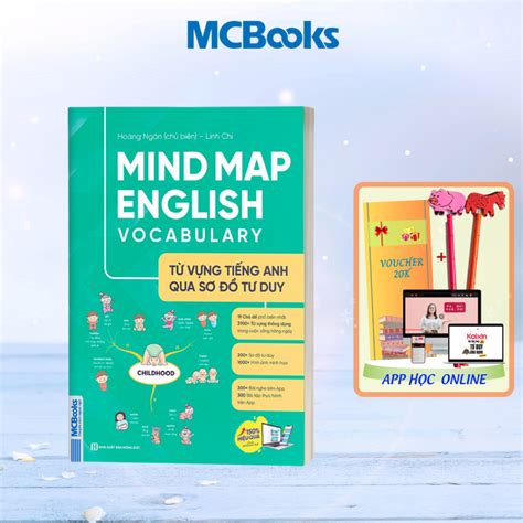 Sách Mindmap English Vocabulary Từ Vựng Tiếng Anh Qua Sơ Đồ Tư Duy Học Kèm App Shopee Việt Nam