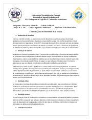 Tratamiento De Basura Eduardo Chavarria Docx Universidad Tecnol Gica