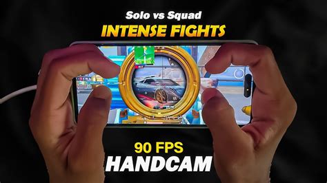 Finally Fps Solo Vs Squad Best Fingers Full Gyro Handcam In Iqoo