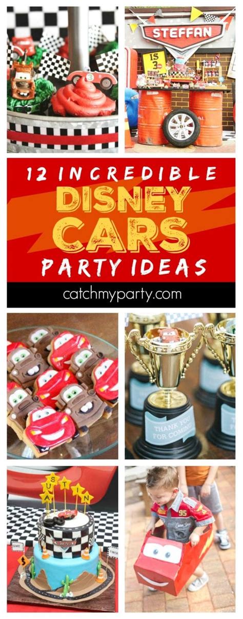 12 Incredible Disney Cars Party Ideas | Catch My Party