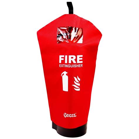 Fire Extinguisher Covers Red Large Weatherproof Cover