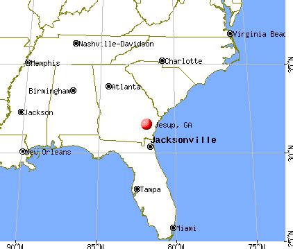 Jesup, Georgia (GA 31545, 31546) profile: population, maps, real estate ...