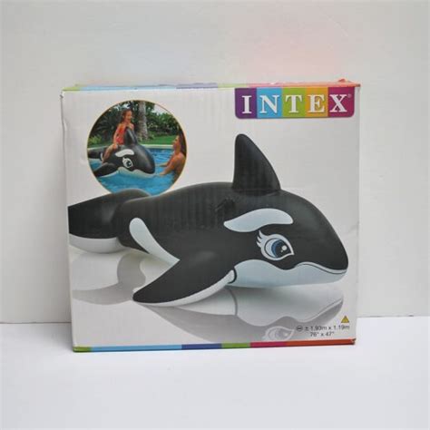 Intex Whale Inflatable Pool Ride On Dyon Center N V