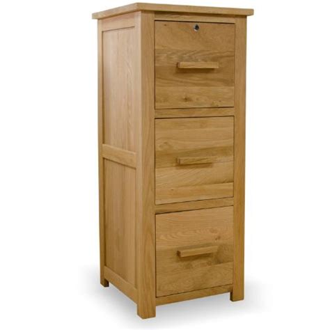 Bury Solid Oak Drawer Filing Cabinet Holds A Files Edmunds Clarke