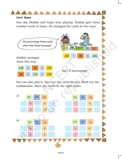 Ncert Book For Class 3 Maths Chapter 3 Give And Take Indcareer Schools