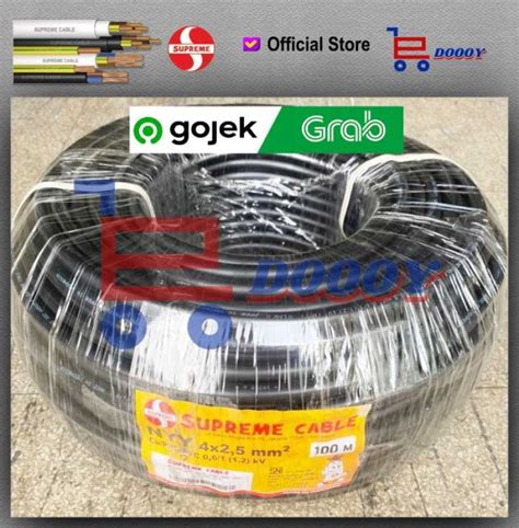 Promo 100 Meter Supreme 4 X 2 5 Nyy Kabel Listrik Tunggal 4X2 5 4X2 5 2