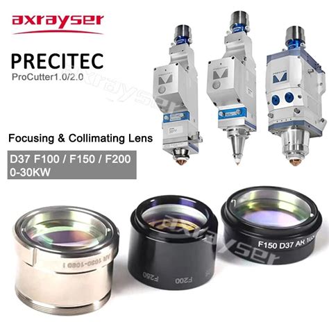 Precitec Focus Collimating Lens With Holder Procutter 10 20 D37 F100