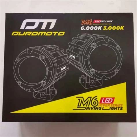 Jual Lampu Tembak Sorot Putih Kuning Motor Mobil Led M Duro Moto