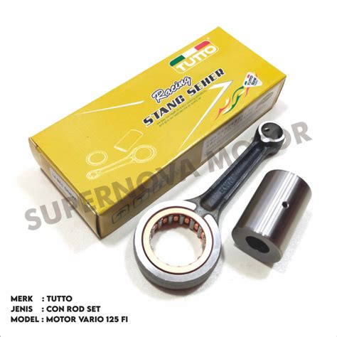 Stang Seher Vario Old Vario Fi Piston Con Rod Set Connecting Rod