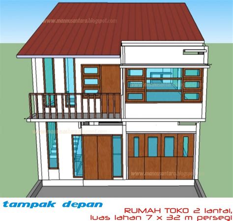 Desain Rumah Lantai Bawah Toko Homecare