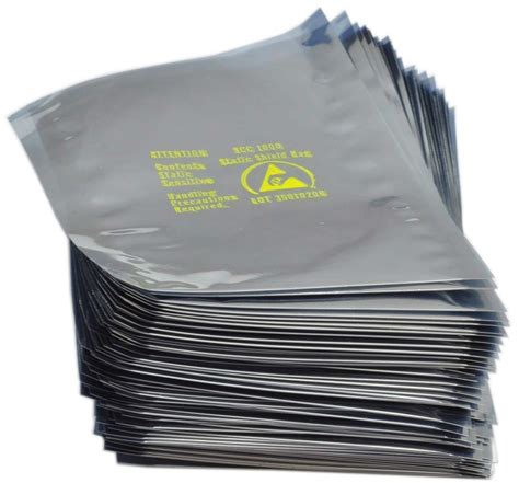 Static Discharge ESD Shielding Bags ESD K Bags Transparent Color