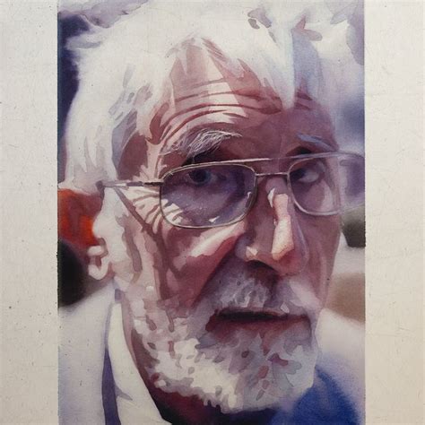 Artist Of The Day Marcos Beccari Retrato Acuarela Pintura De