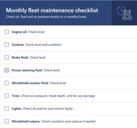 What Is Fleet Maintenance Benefits Checklist Geotab