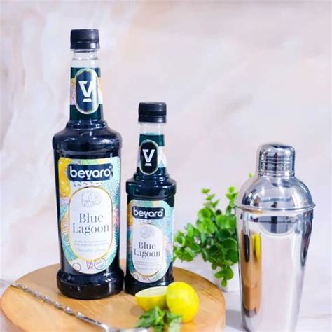 Bevaro Blue Lagoon Syrup Packaging Size Ml Bl At Rs Bottle