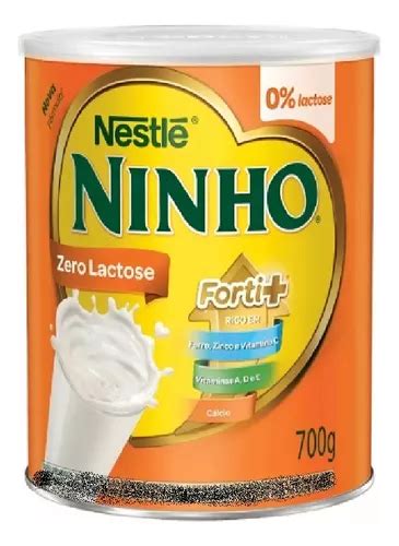 Composto Lácteo Zero Lactose Ninho Forti Lata 380g MercadoLivre