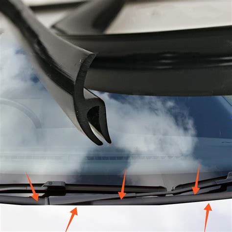 Amazon Car Front Windshield Rubber Seal Strip M Ft Car