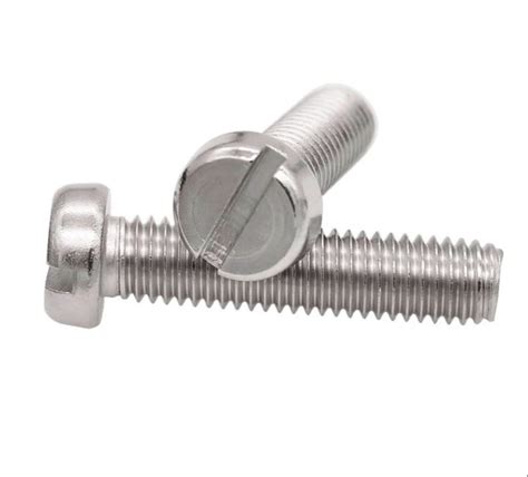 Flat Polished Stainless Steel Cheese Head Screw Packaging Type Box At