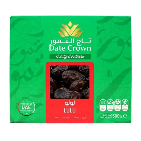 Jual Kurma Date Crown Lulu Dan Khenaizi 500gr Exp Nov Dan Des 2025