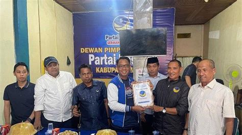 Chaidir Syam Suhartina Bohari Daftar Cabup Cawabup Di Partai Nasdem