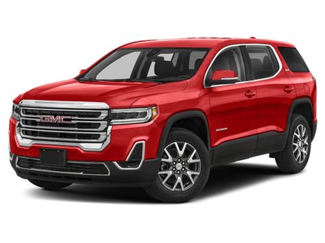 New 2023 Red GMC AWD SLT Acadia For Sale In Leominster VIN