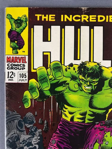 Marvel Comics The Incredible Hulk No 105 Comic Book