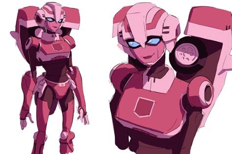 The Big Imageboard Tbib 1girl Arcee Autobot Backpack Bag Blue Eyes