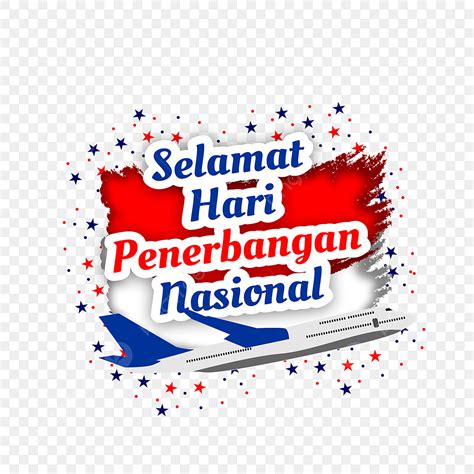 Hari Penerbangan Nasional White Transparent Hari Penerbangan Nasional