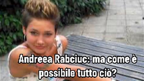 Andreea Rabciuc Ma Come Possibile Tutto Ci Youtube