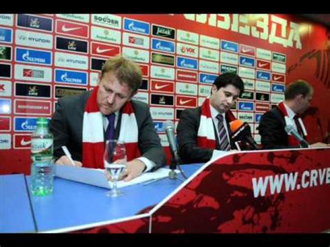 Robert Prosinecki Trener FK Crvena Zvezda YouTube