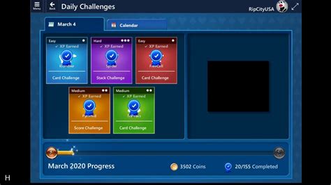 Microsoft Solitaire Daily Challenges - 3/04/2020 - YouTube