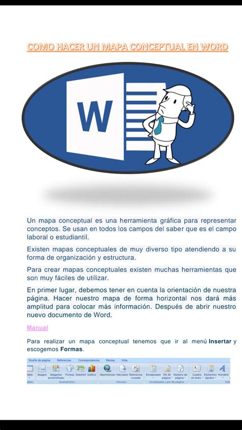 Como Elaborar Un Mapa Conceptual En Word