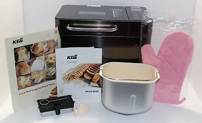 KBS 17 In 1 Bread Maker Machine With Dual Heaters Black MBF 011 EBay