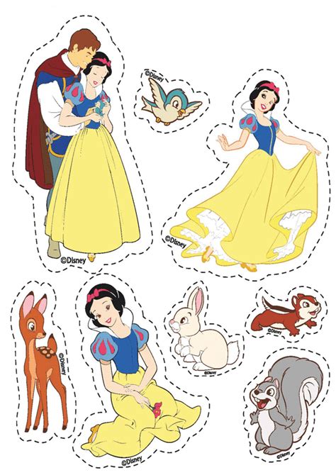 Princesas Disney Para Recortar Imagenes Y Dibujos Para Imprimir