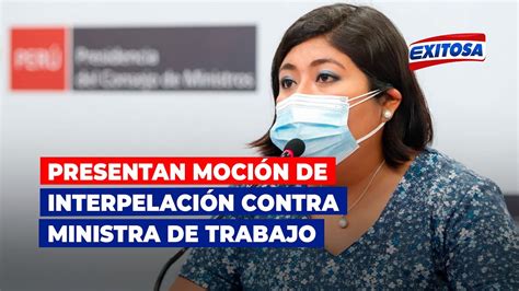 🔴🔵congresista Patricia Chirinos Presenta Moción De Interpelación Contra