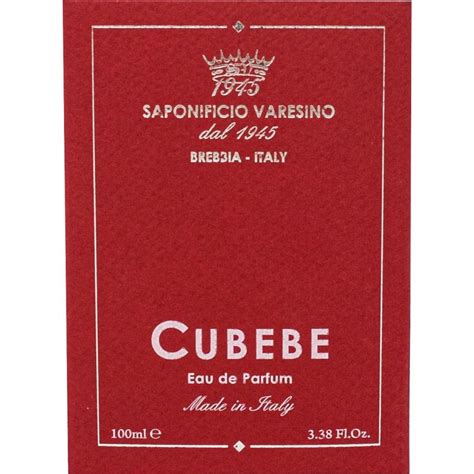 Eau De Parfum Cubebe Saponificio Varesino Scheersalon