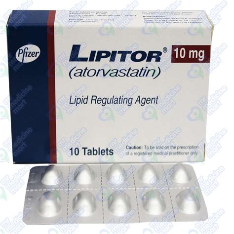 Lipitor 10mg Tablet