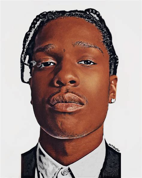 Asap Rocky Immortalized Digital Art By Artsbysbu Abs Pixels