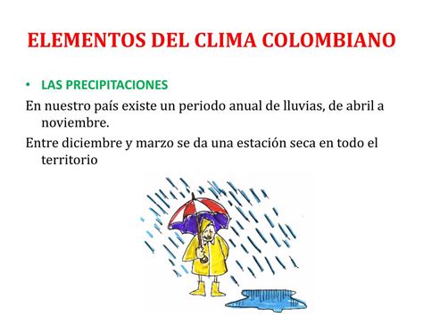 Ppt El Clima De Colombia Powerpoint Presentation Free Download Id