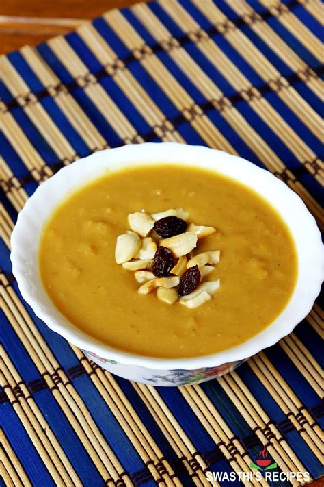 Moong Dal Payasam Paruppu Payasam Swasthi S Recipes